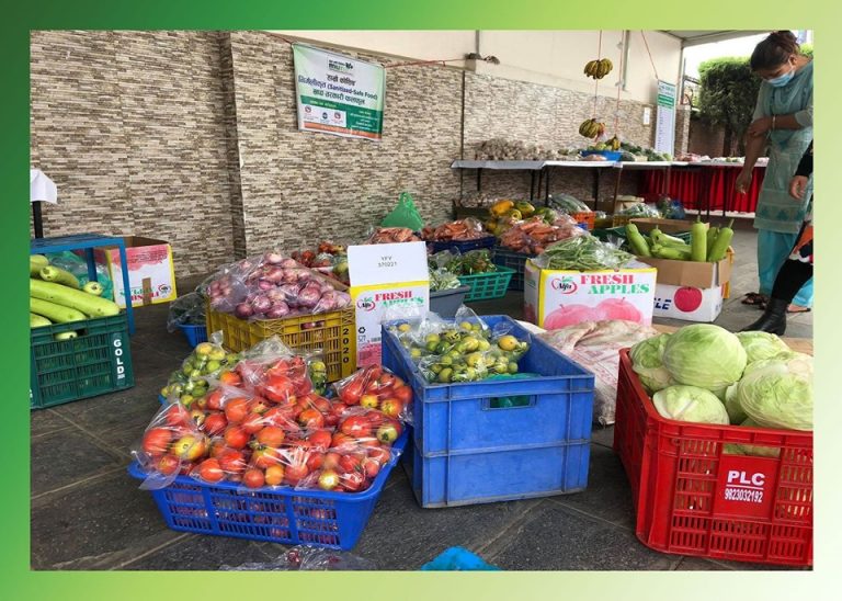 लकडाउनमा राजधानीमा गुणस्तरीय तरकारी र फलफूल बिक्री थालियो